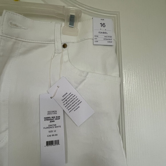 BNWT Ever New Straight Crop Jeans - Picture 3 of 3
